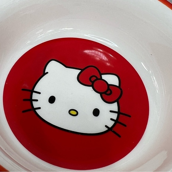 Sanrio Hello Kitty Christmas Ceramic Sweet Treats Pet Food Bowls - Set Of 2 - Picture 8 of 12